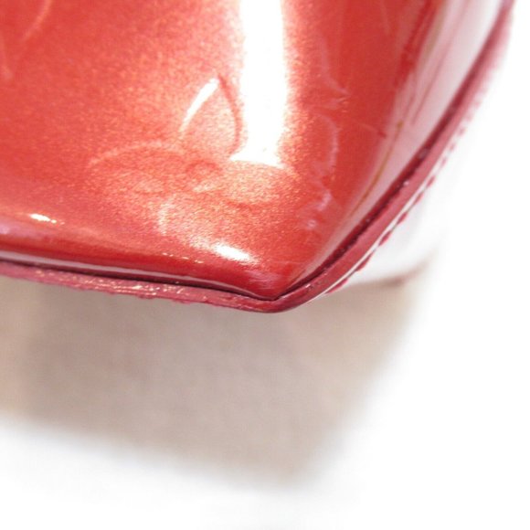 LOUIS VUITTON Wilshire PM Hand bag Monogram Vernis Pomme D’amour Us... - Picture 8 of 11